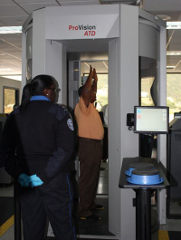 The TSA's new imaging machines are put through their paces. The TSA's new imaging machines are put through their paces.