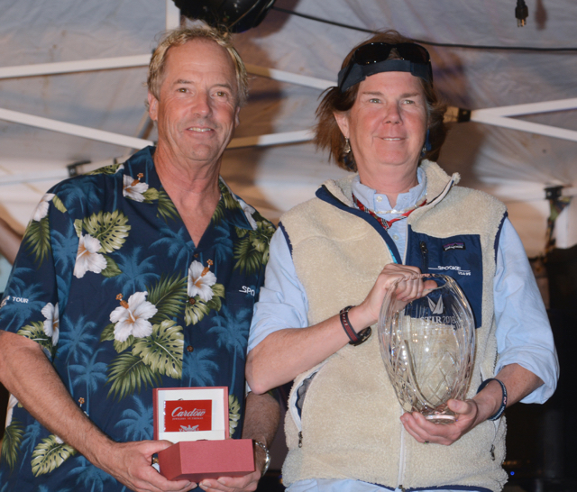 Steve and Heidi Benjamin at the STIR awards ceremony. (Photo by Dean Barnes, provided by STIR)