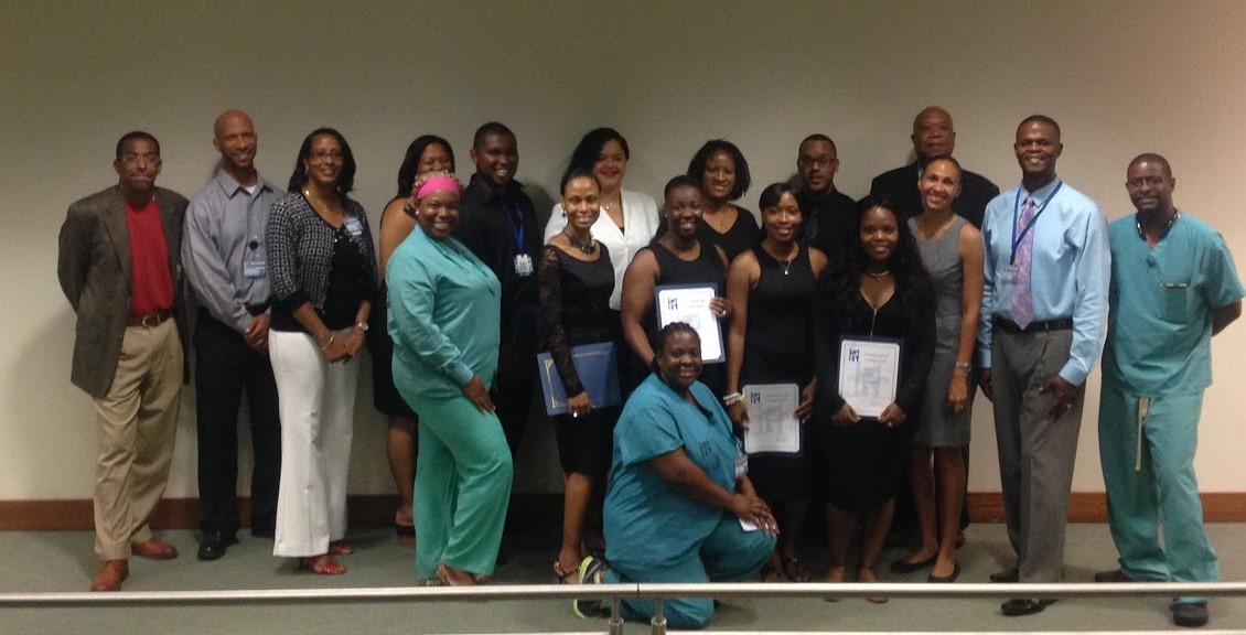 Nine graduates are now surgical technicians at Schneider Regional Medical Center.