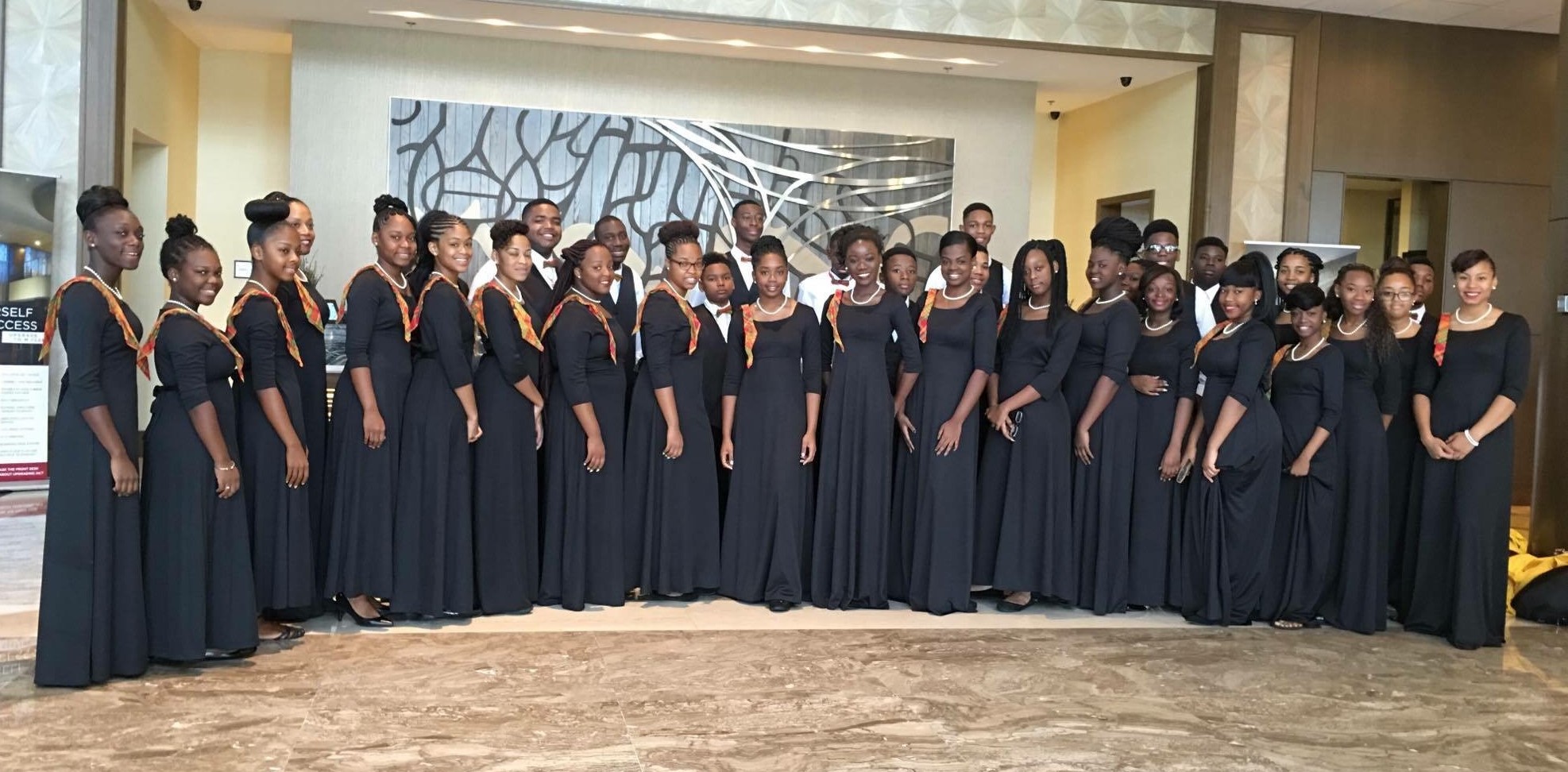 Unity Concert Choir at the Worldstrides New York Heritage Festival in New York City