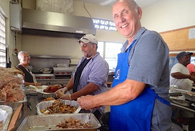 St. Mary’s Hosts Thanksgiving Dinner for Hundreds