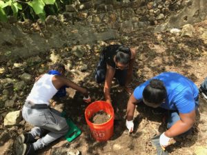 St. Croix children get hands on experience with archaeological dig.