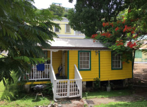 Gilbert Sprauve's house in Cruz Bay.