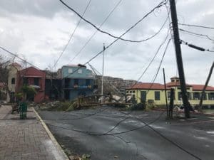 Cruz Bay waterfront Sept. 7 (David Knight photo)