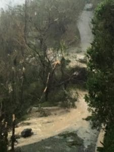 Heavy flooding from Irma on St. Thomas, Sept. 6,