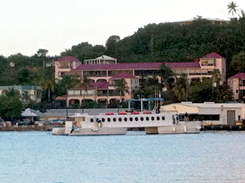 The QE-IV ferry will resume limited service between St. Thomas and St. Croix beginning Wednesday. (Source file photo)