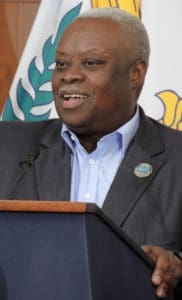 Gov. Kenneth Mapp says most government workers will be off Friday to celebrate Veterans Day, but not teachers. (Jamie Leonard)