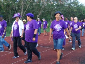 Men, women and children participate in 2016 Relay for Life on St. Croix.