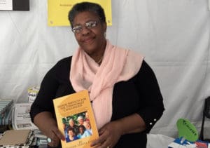 Davida Siwisa James at the LA Times Festival of Books, April 22.