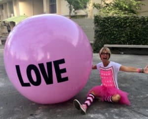 Barbara Michaud is dedicated to raising awareness of cancer and funds for those fighting it. (From Barbara Michaud's Facebook page)
