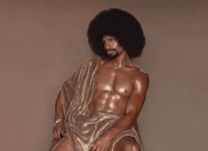 'Afro,' by Emmanuel Phillips, features the artist's brother, Tu’Shouney.