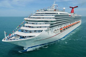 Carnival Glory will dock in Frederiksted Tuesday. (Photo provided by Carnival Cruise Line)