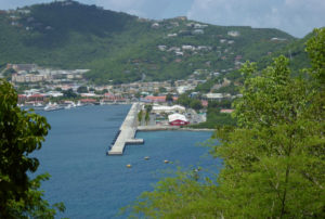 The West Indian Co. Ltd. cruise ship dock in Charlotte Amalie. (File photo)