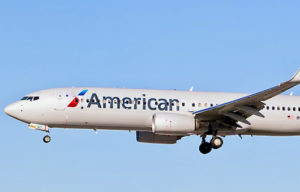 An American Airlines 737 Max 8.