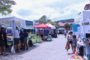 People attending Reef Fest 2019 were greeted by 20 booths, a band and other activities.