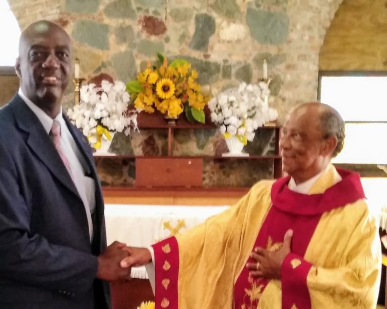VIPD Deputy Commissioner Walwyn Visits Churches to ‘Meet the People’