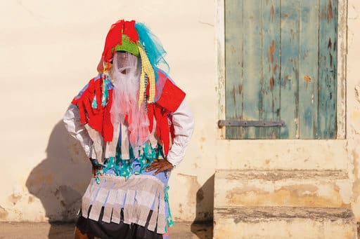 Asta Williams as a masquerader. (Photo by Chalana Brown)