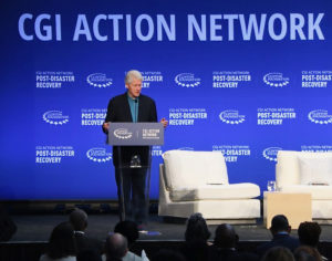 Bill Clinton on Monday opens the Clinton Global Initiative symposium at UVI's St. Thomas campus. (Kyle McKay photo)