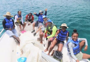 Students in the 2018 VIPCA Marine Apprenticeship spend time on the water. (Submitted photo)