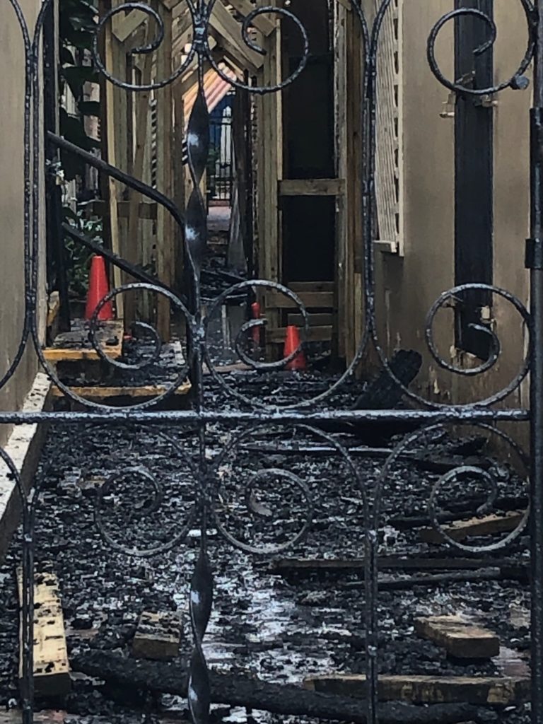 Overnight Blaze Devastates Historic Royal Dane Mall