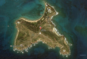 Little St. James Island. (Image from Google Maps)