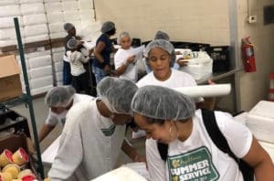 Project Promise members help back Meals for Wheels lunches in Columbus, Ohio. (Photo submitted by Resa O'Reilly)