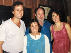 From left, Raf, Dorothy, Peter and Raf's wife, Thia.