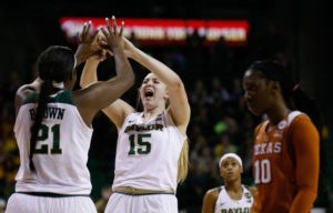 Lauren Cox (15) is a major player for second ranked Baylor. (Photo from Usatoday.com)
