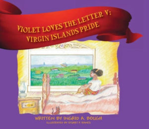 'Violet Loves the Letter V,' by Ingrid Bough, will be available for sale this week.
