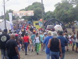 Sunday crowd at the 49th Agrifest. (Source photo by Susan Ellis)