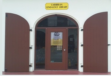 The Caribbean Genealogy Library is in Al Cohen’s Plaza. (Source photo by Kyle Murphy)