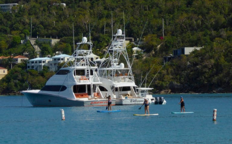 Visiting Armada of U.S. Yachts Causes Concern at Magens Bay