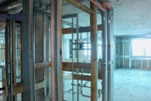 A glimpse at the construction from the inside of Frenchman’s Reef. (Source photo by Bethaney Lee)