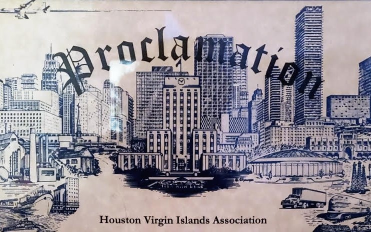Houston Mayor Proclaims March 31 as Houston Virgin Islands Association Day