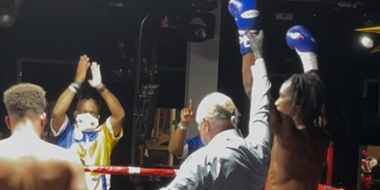 ‘Superstar in the Making’ Deion Pruitt Wins His First Professional Bout