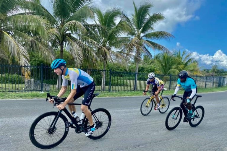 VI Cyclists Celebrate Olympic Month