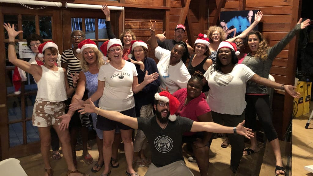 The St. John Recovery Choir performs for Christmas in 2018. (Submitted photo)