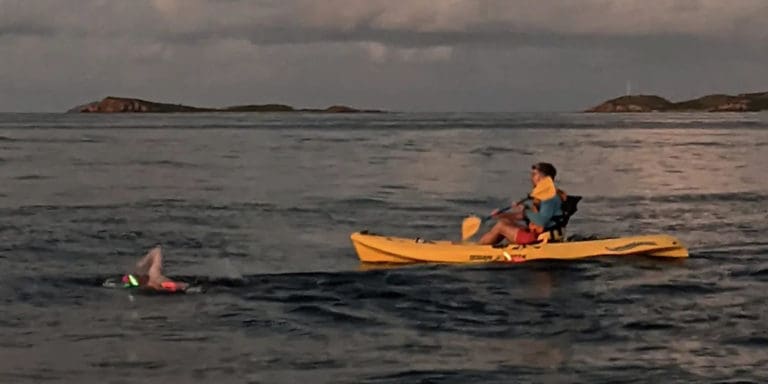 Didier Becomes First Woman to Swim Non-Stop Around St. John