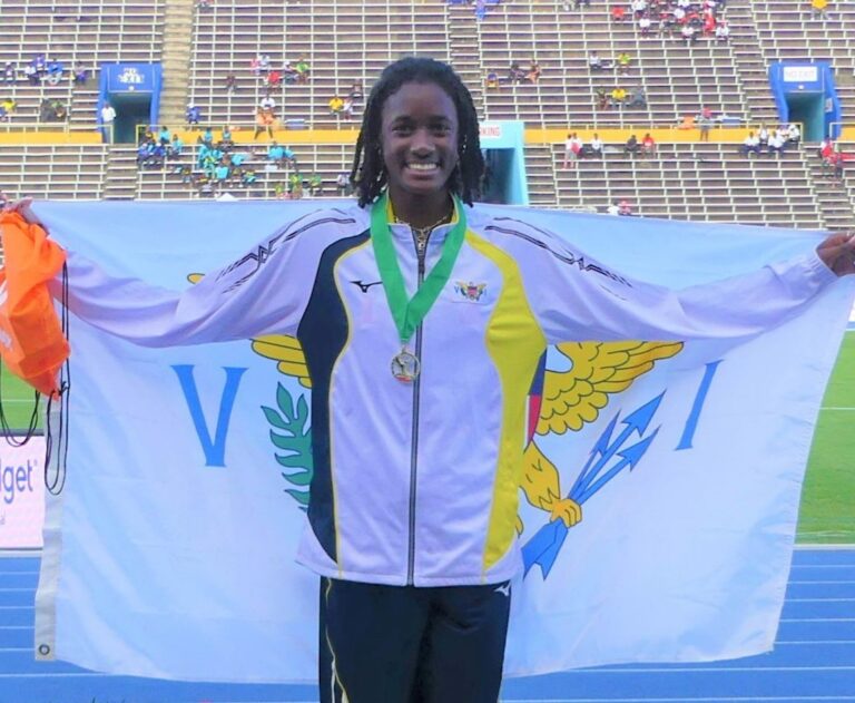 Michelle Smith Wins Gold, Is First Virgin Islander to Set Carifta Games Record