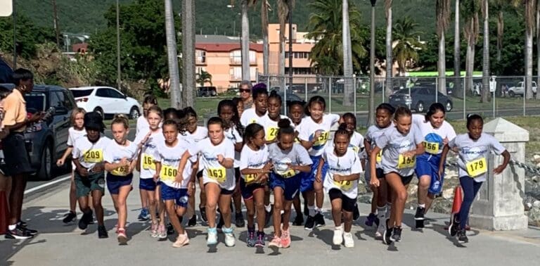 86 Student-Athletes Race Along the Waterfront Apron in IAA Cross Country Meet