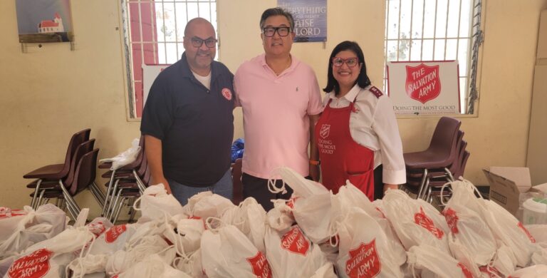 The Salvation Army, Serving Thanksgiving Meals and Hope