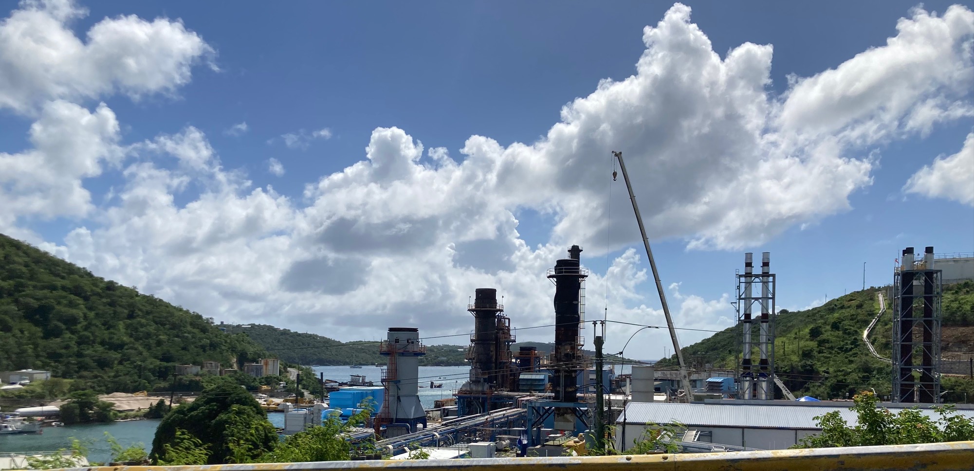 The Water and Power Authority's Randolph Harley Power Plant on St. Thomas. (Source photo by Mat Probasco)