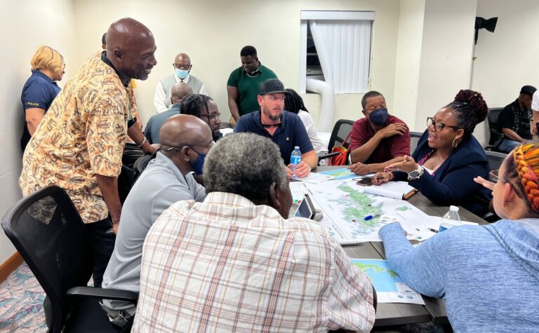 Land and Water Use Plan Town Halls Kick Off to Packed House on St. Thomas