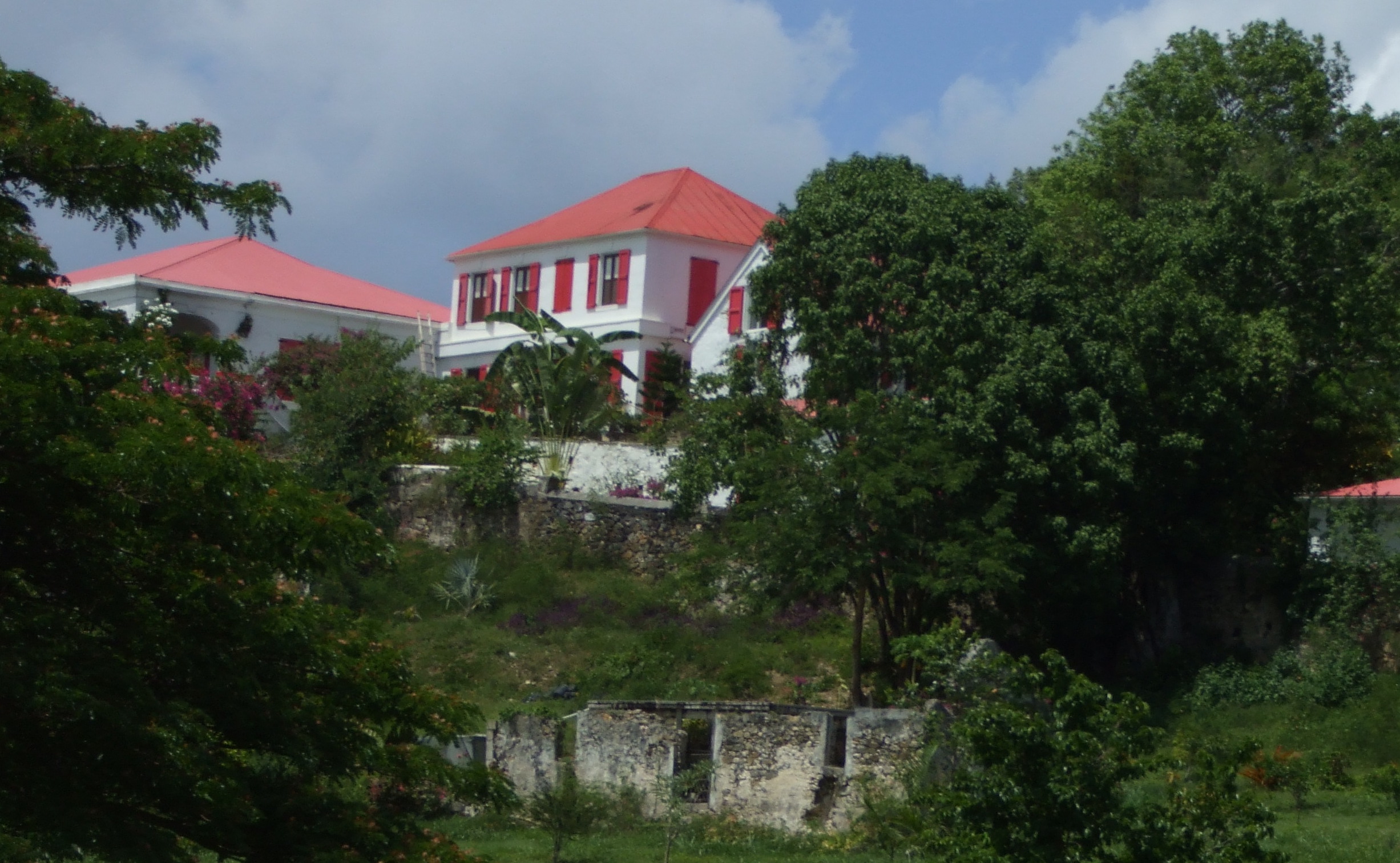 An Estate Butler Bay 18th century great house, located in the Northside Quarter A on St. Croix. (Photo by Olasee Davis)