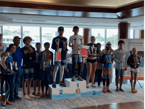 St. Thomas Youth Sailors Rank Highly in The Pan Peptin Regatta