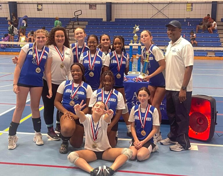 Jaguars and Hurricanes Win Antilles JV / MS Volleyball Tournament