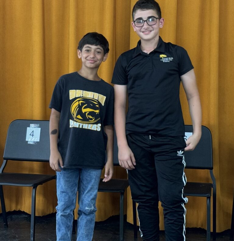 Sixth Grader Jasem Rahhal Wins Good Hope Country Day School Spelling Bee
