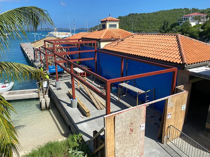 Cruz Bay Dock Getting Added Upgrades