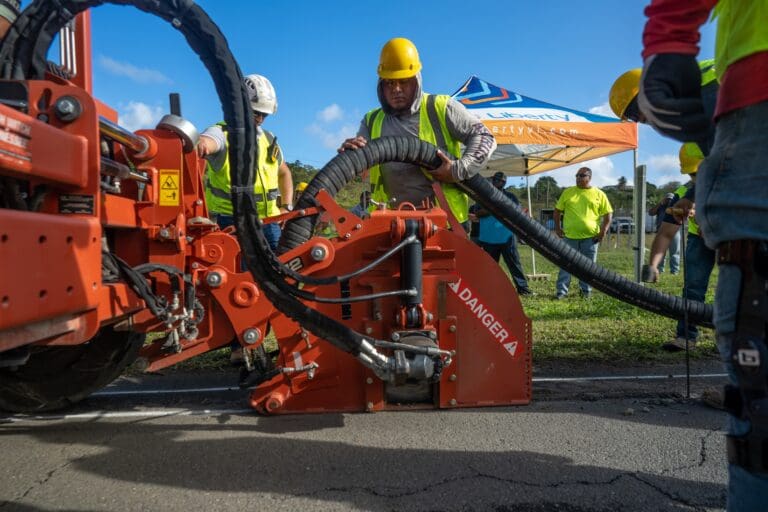 Liberty VI Starts Fiber Network Construction at Estate Barren Spot 