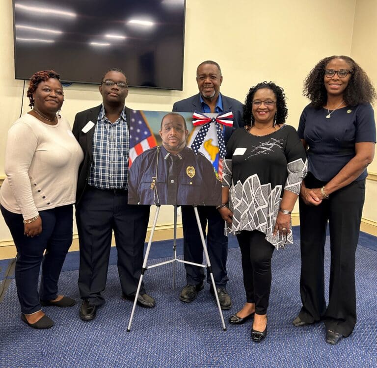 Legislature Corner: Plaskett Hosts National Police Week Reception Honoring Fallen VI Heroes
